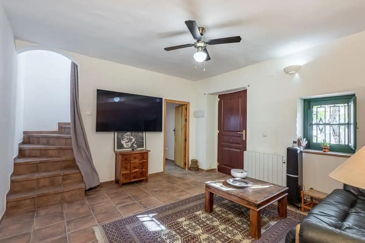 Sala d'estar de Casa o xalet en venda en Arenas del Rey amb Calefacció i Terrassa