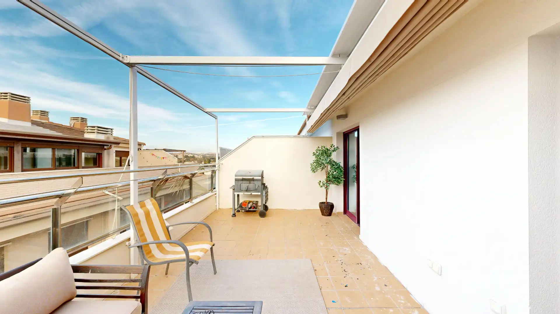 Terraza de Ático en venta en Murcia con Aire acondicionado, Parquet y Terraza