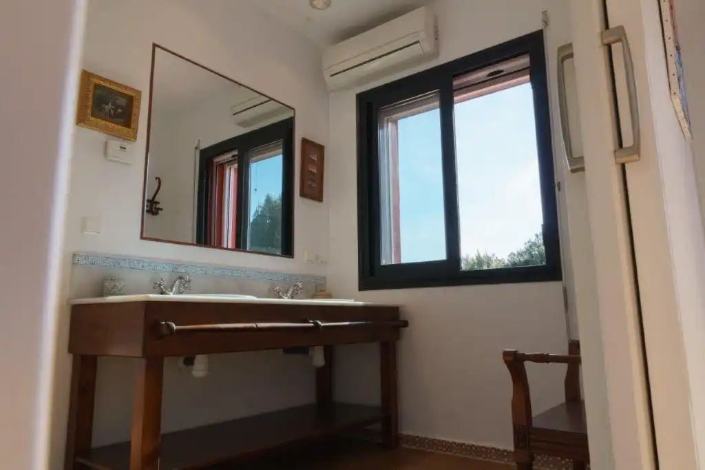 Baño de Casa o chalet en venta en Santiago-Pontones con Aire acondicionado, Jardín privado y Terraza