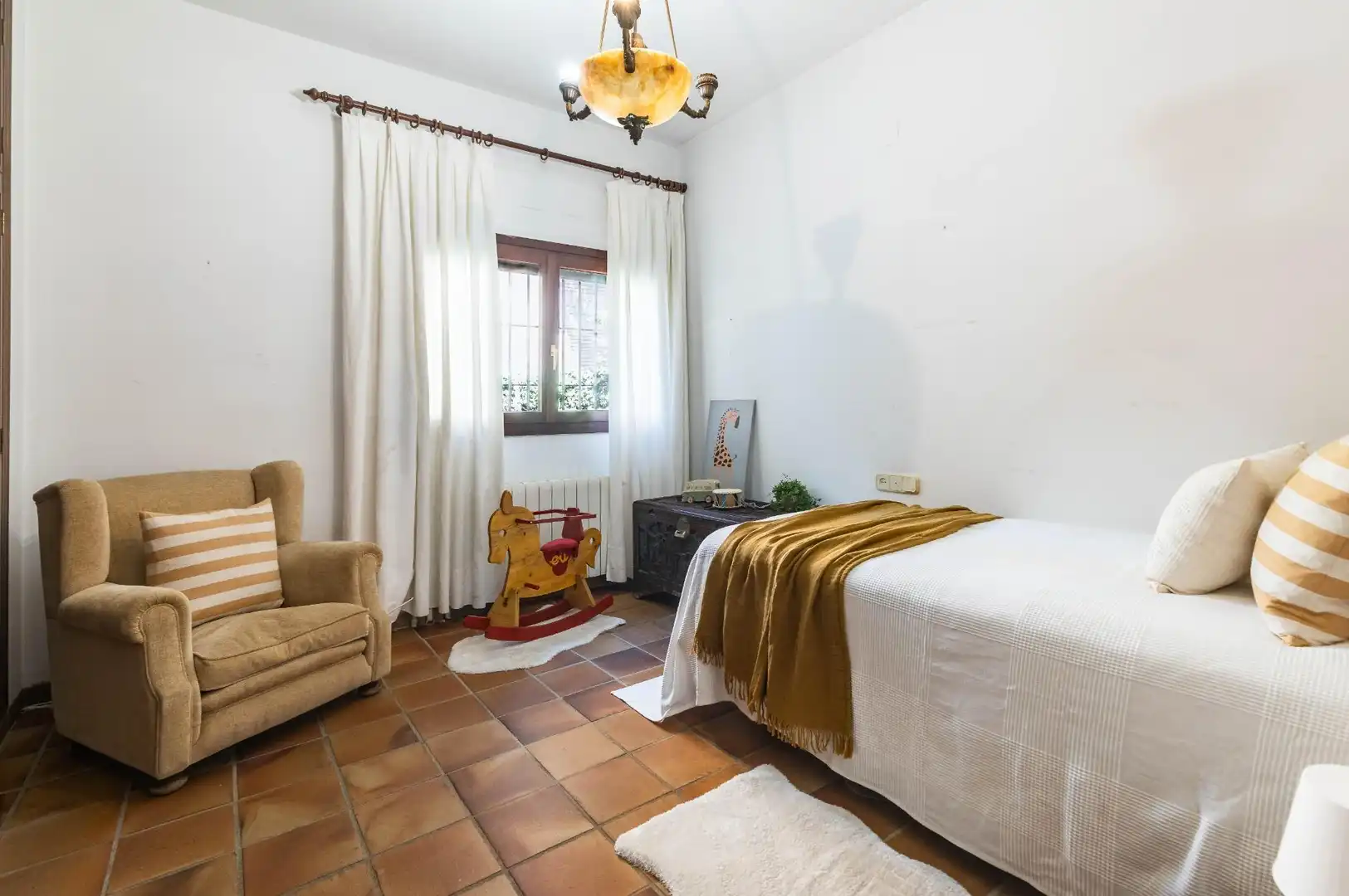 Bedroom of Houses for sale in Rocafort  with Air Conditioner, Heating and Private garden