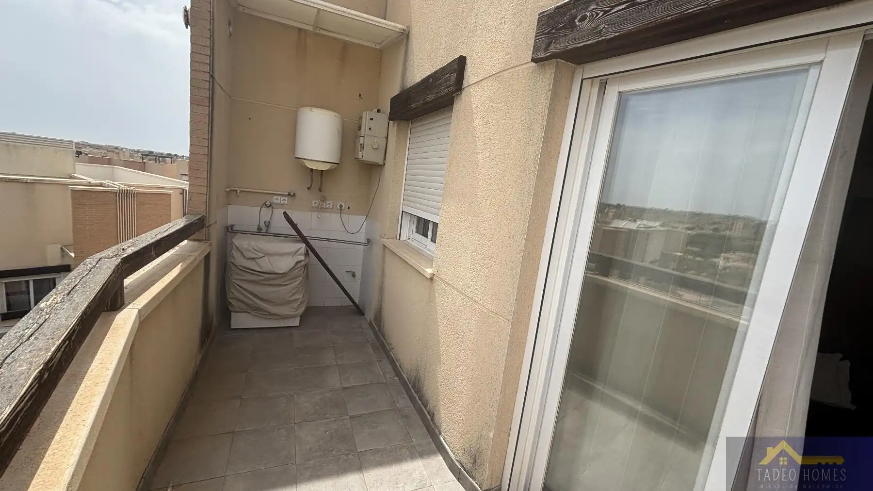 Terraza de Apartamento de alquiler en Murcia con Aire acondicionado, Calefacción y Terraza