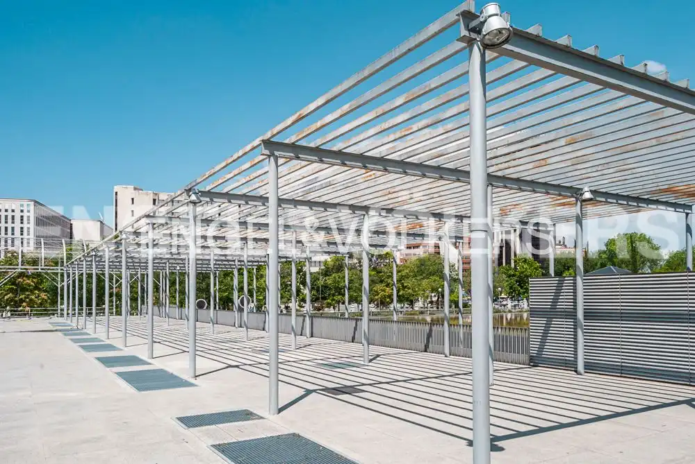 Exterior view of Flat for rent in Madrid  with Air Conditioner, Heating and Private garden
