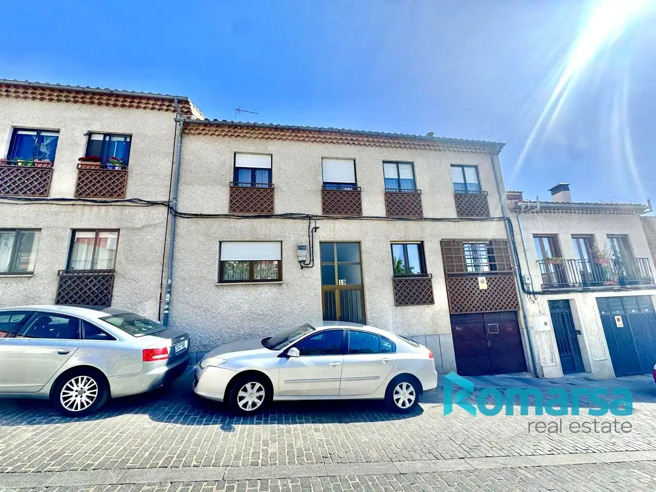 Vista exterior de Piso en venta en Ávila con Calefacción, Parquet y Trastero