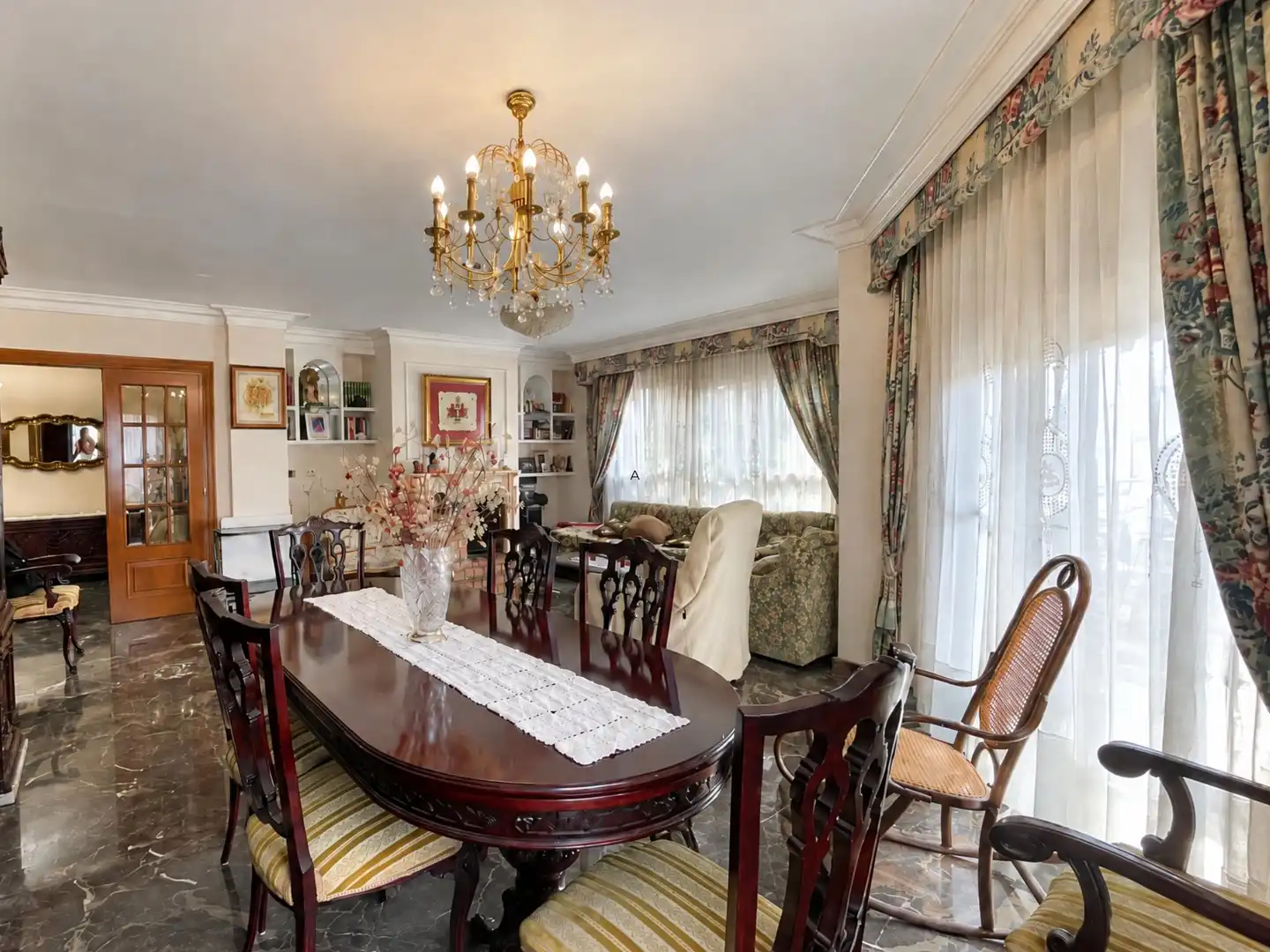 Dining room of Flat for sale in Centro 