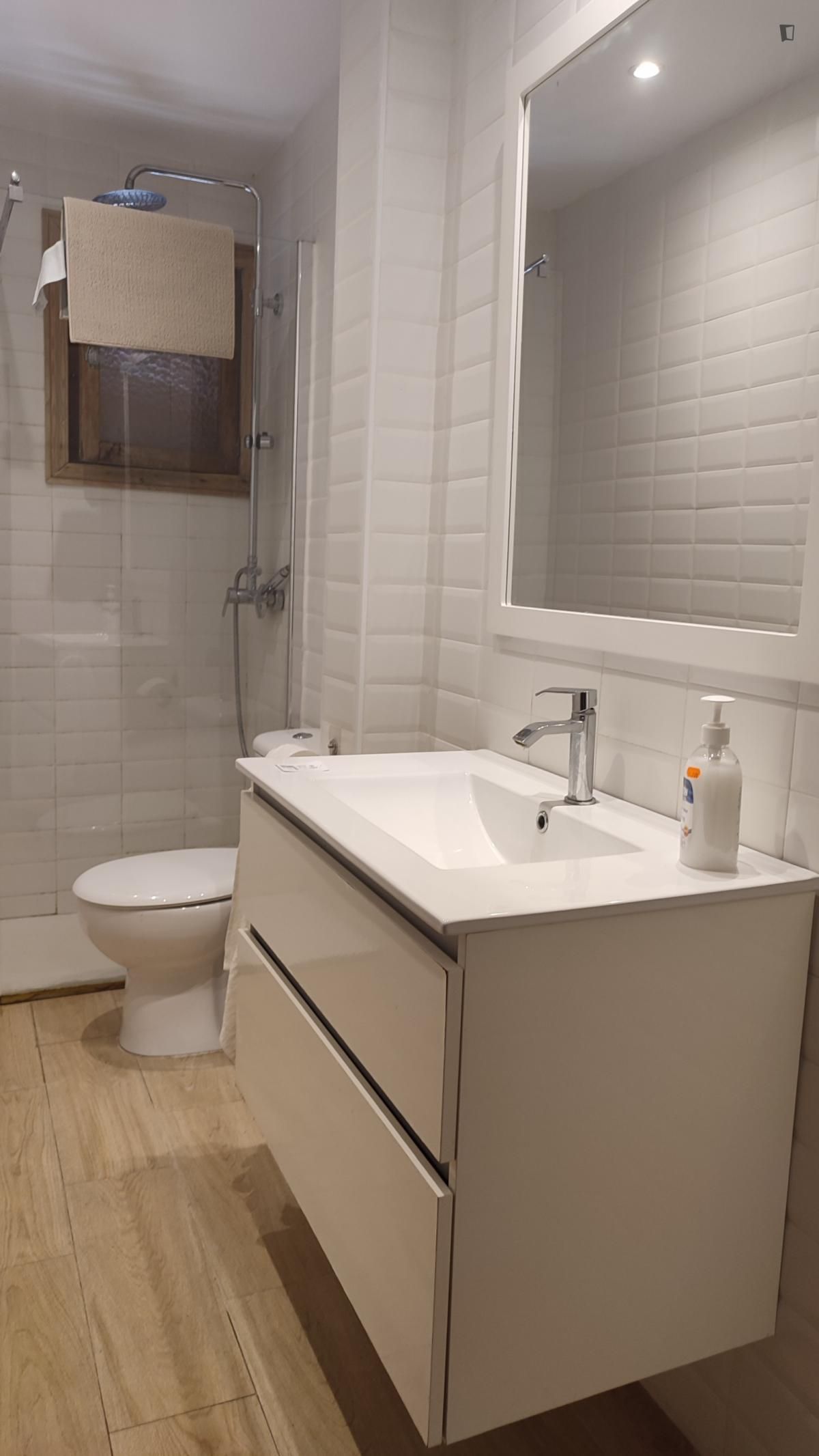 Bathroom of Apartment to rent in  Palma de Mallorca  with Air Conditioner, Furnished and Oven