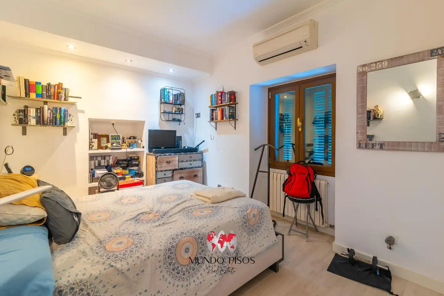 Dormitori de Casa adosada en venda en  Palma de Mallorca amb Aire condicionat, Calefacció i Parquet