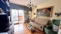 Living room of Flat for sale in  Madrid Capital  with Air Conditioner, Heating and Parquet flooring