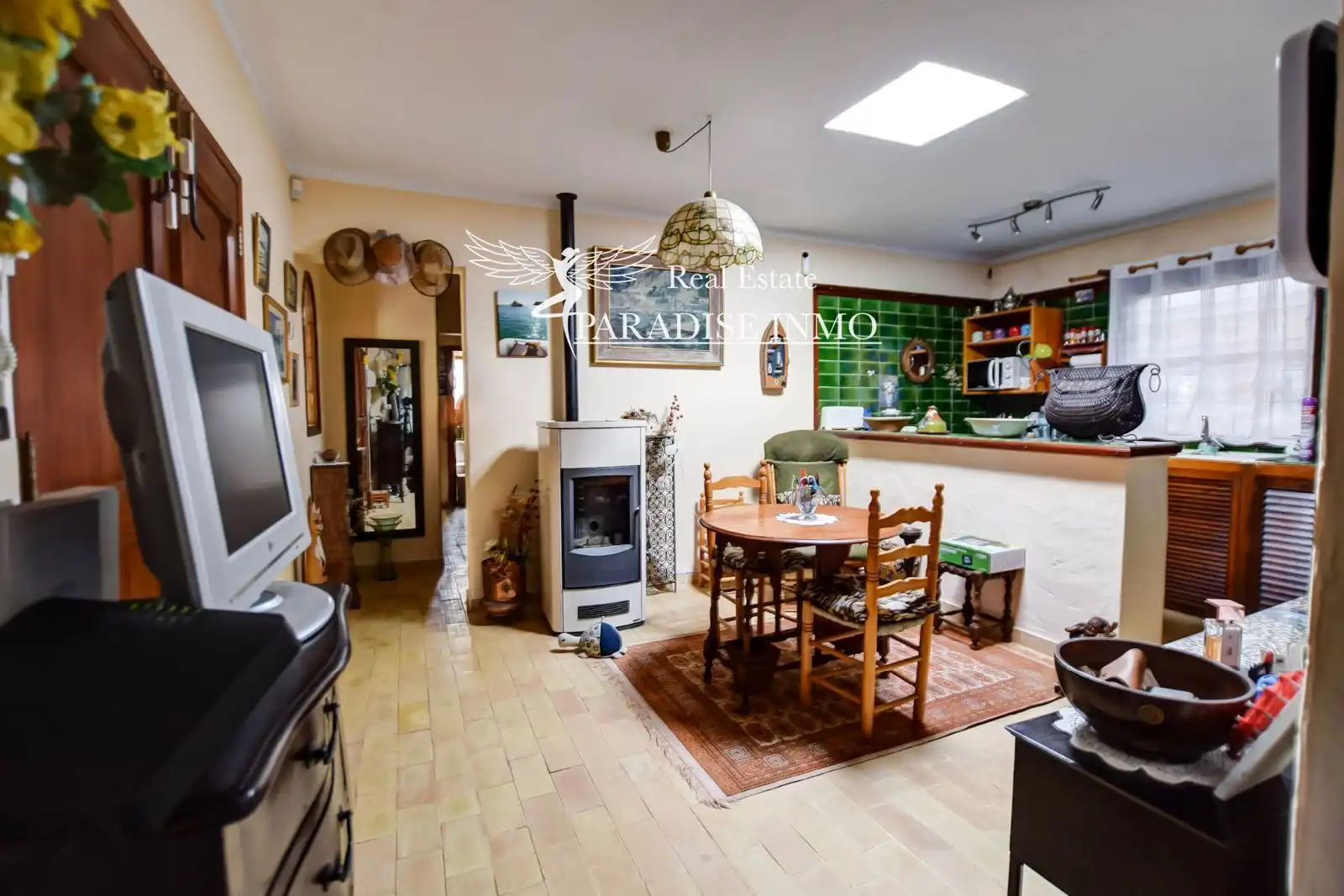 Cocina de Casa o chalet en venta en Sant Joan de Labritja con Aire acondicionado, Calefacción y Terraza