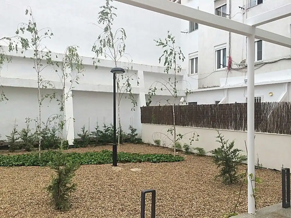 Terrasse von Wohnung zur Miete in  Madrid Capital mit Klimaanlage, Heizung und Parkett