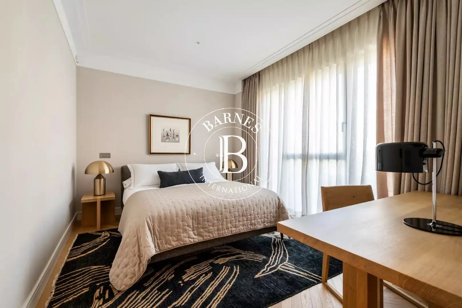 Bedroom of Flat for rent in Madrid  with Air Conditioner, Terrace and Furnished