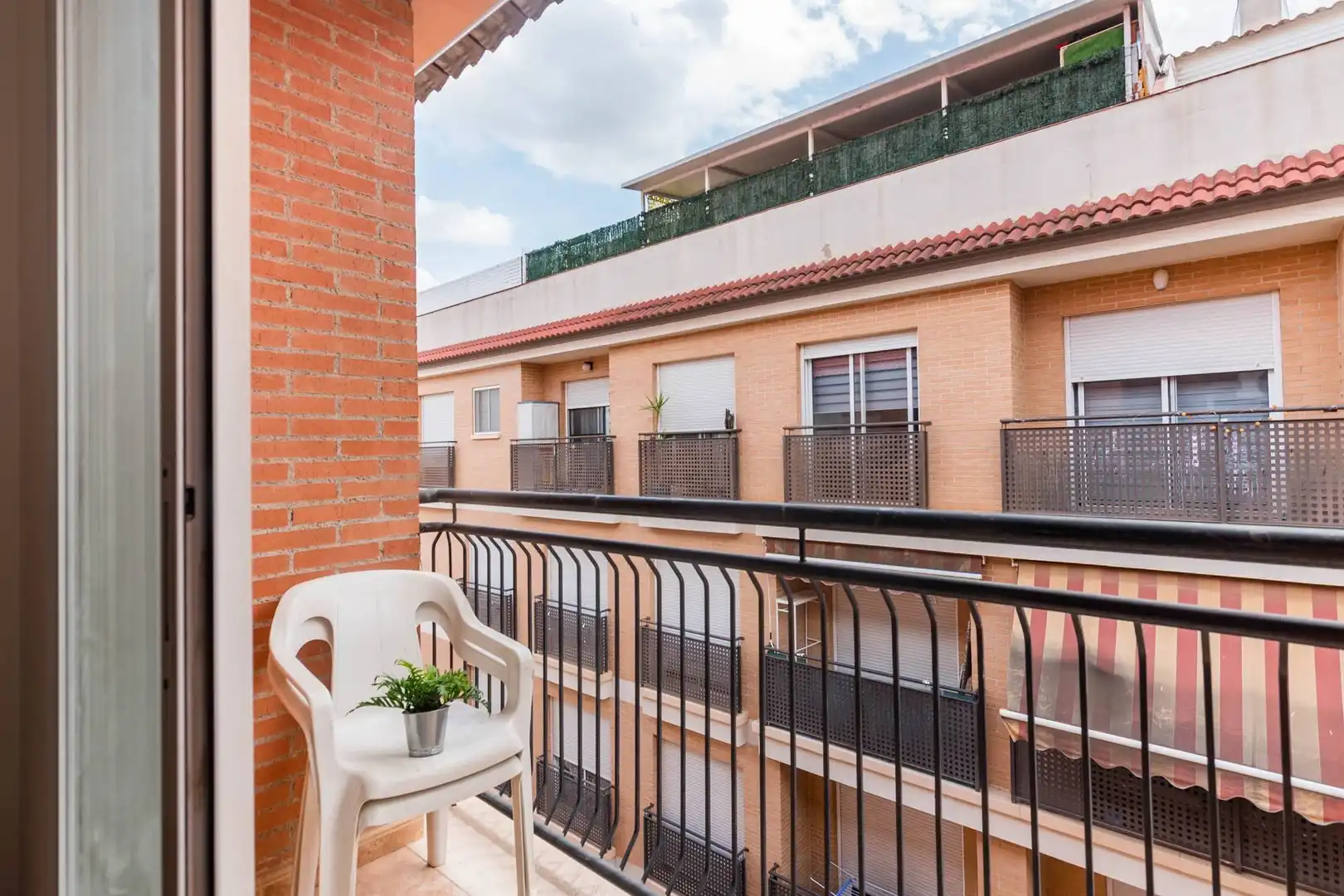 Terraza de Apartamento en venta en Murcia con Aire acondicionado, Trastero y Amueblado