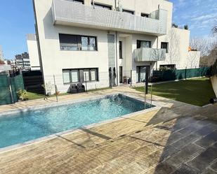 Swimming pool of Apartment for sale in Gijón   with Heating, Private garden and Parquet flooring