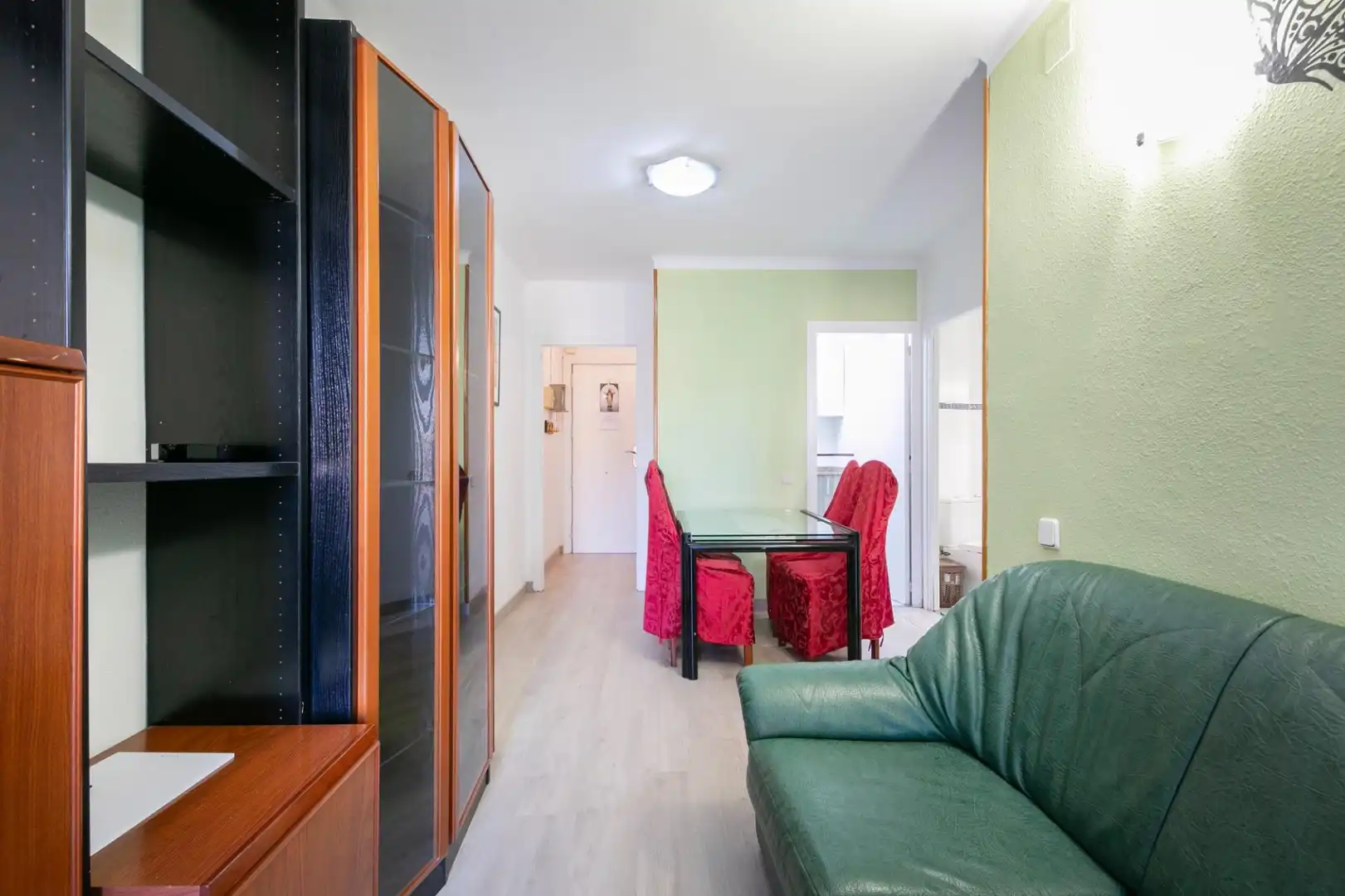 Sala de estar de Piso en venta en Barcelona con Parquet