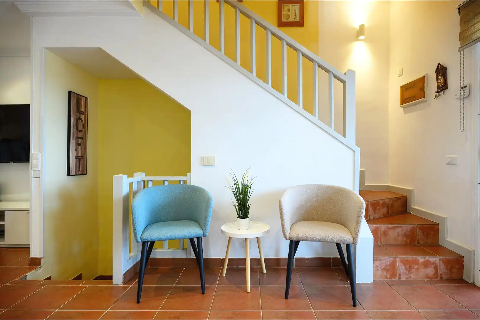 Einfamilien-Reihenhaus zur Miete in San Bartolomé de Tirajana mit Klimaanlage, Privatgarten und Terrasse