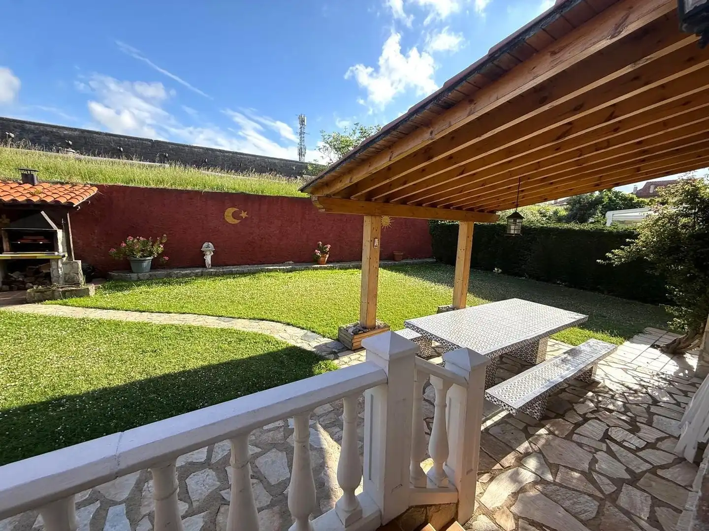 Terraza de Casa o chalet en venta en Gijón  con Calefacción, Terraza y Piscina