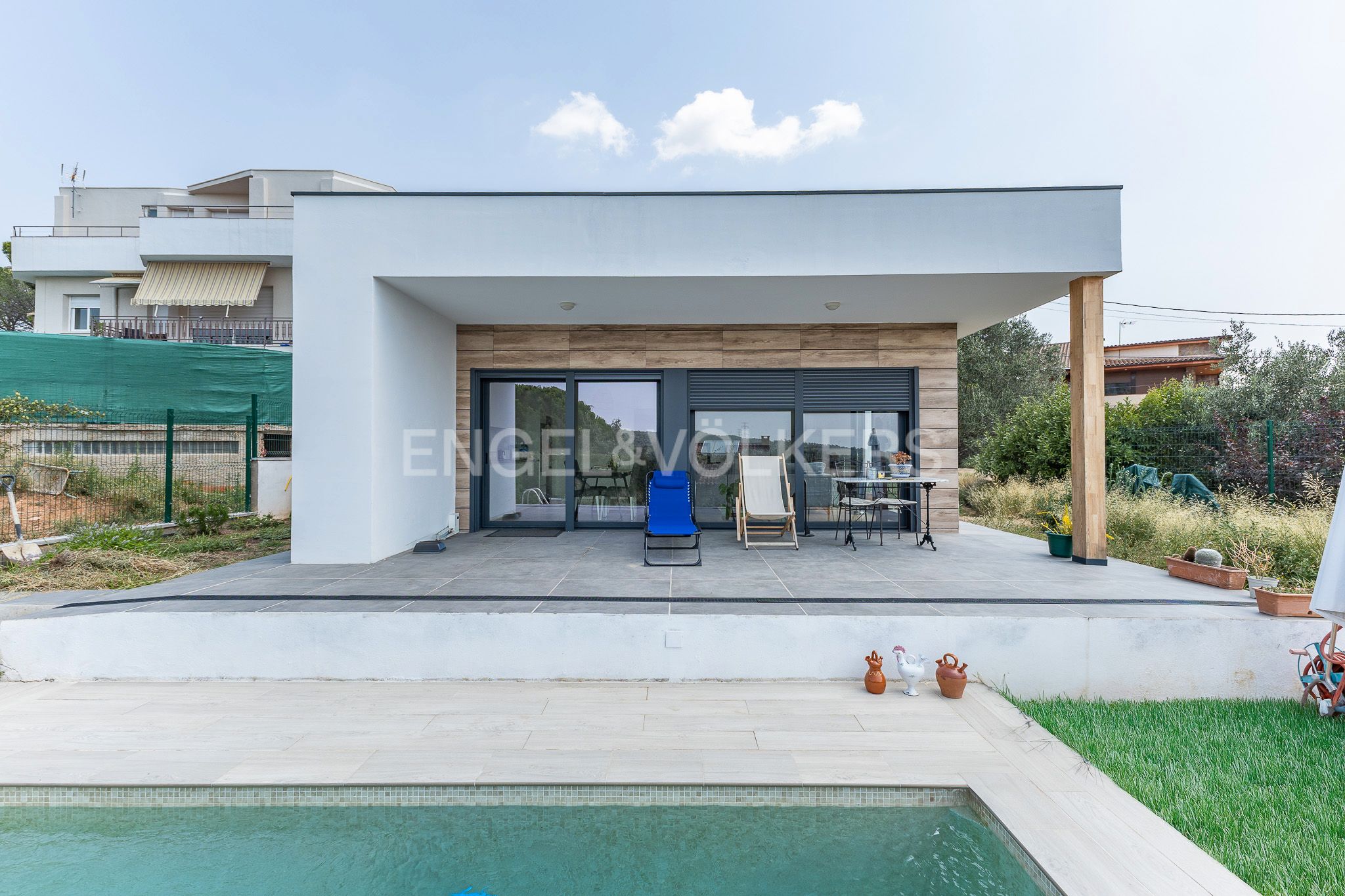 Terrassa de Casa o xalet en venda en Castellar del Vallès amb Calefacció, Jardí privat i Parquet