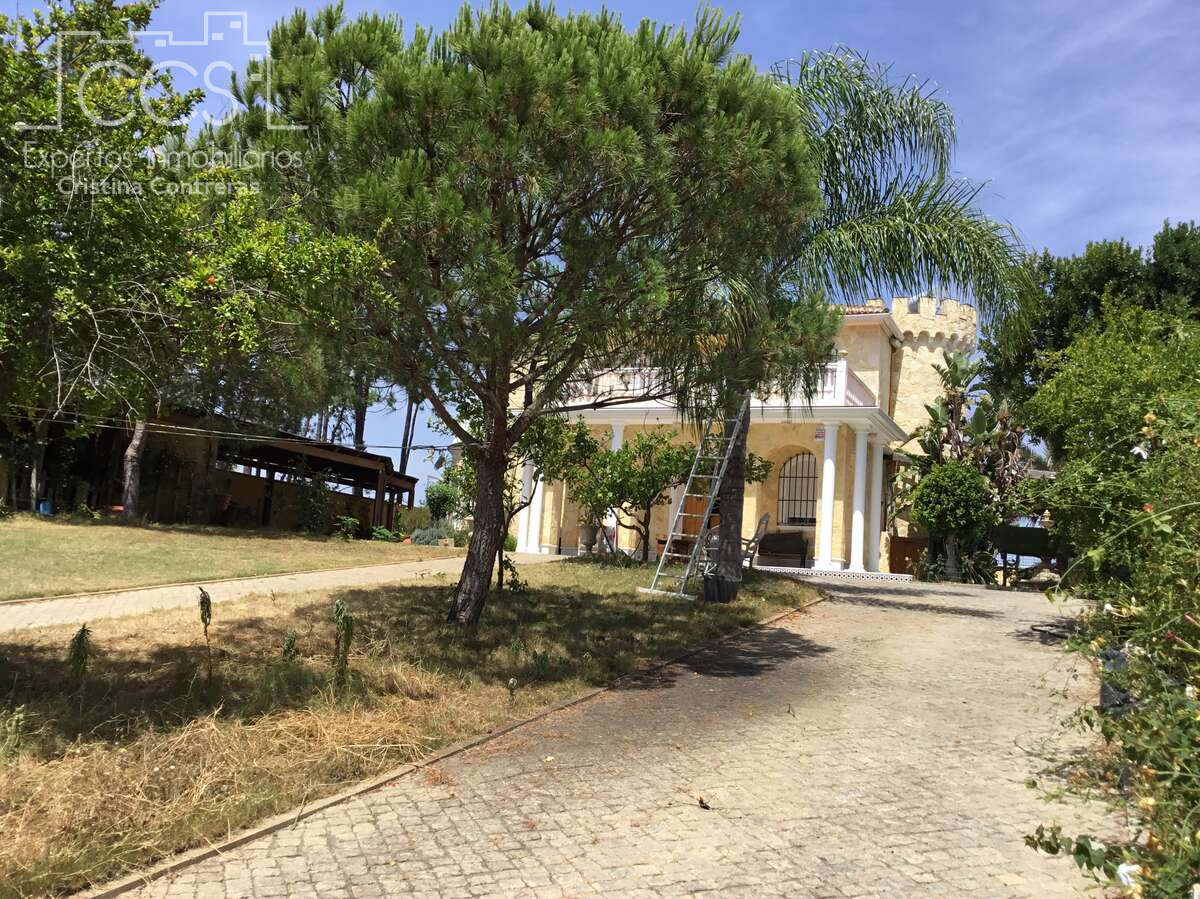 Garden of House or chalet for sale in Lepe  with Air Conditioner, Terrace and Storage room