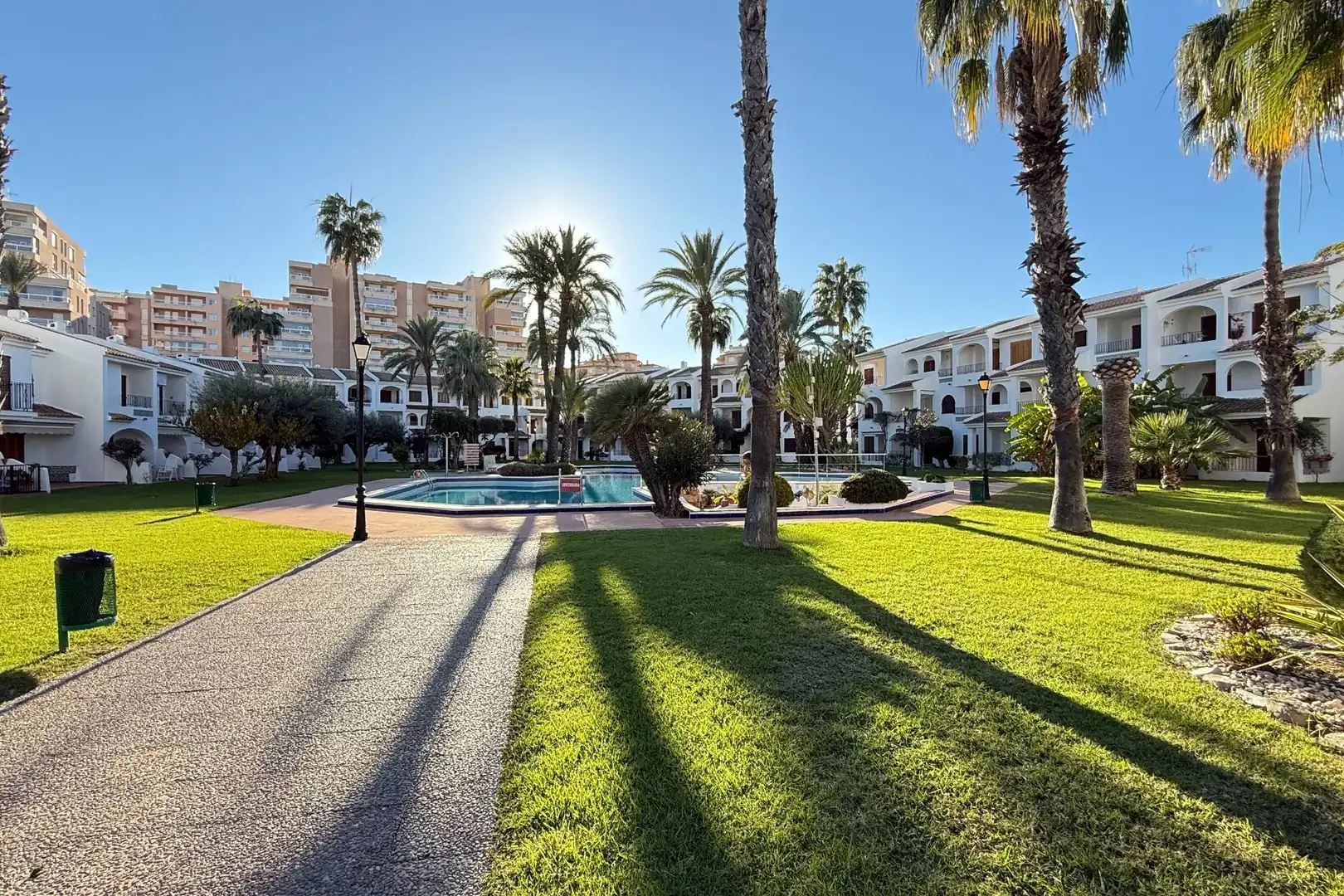 Außenansicht von Wohnung zum Verkauf in La Manga del Mar Menor mit Terrasse, Möbliert und Gemeinschaftspool
