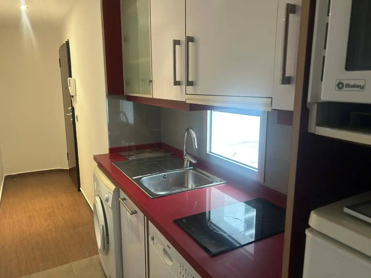 Kitchen of Study for rent in Castellón de la Plana / Castelló de la Plana  with Storage room, Furnished and Balcony