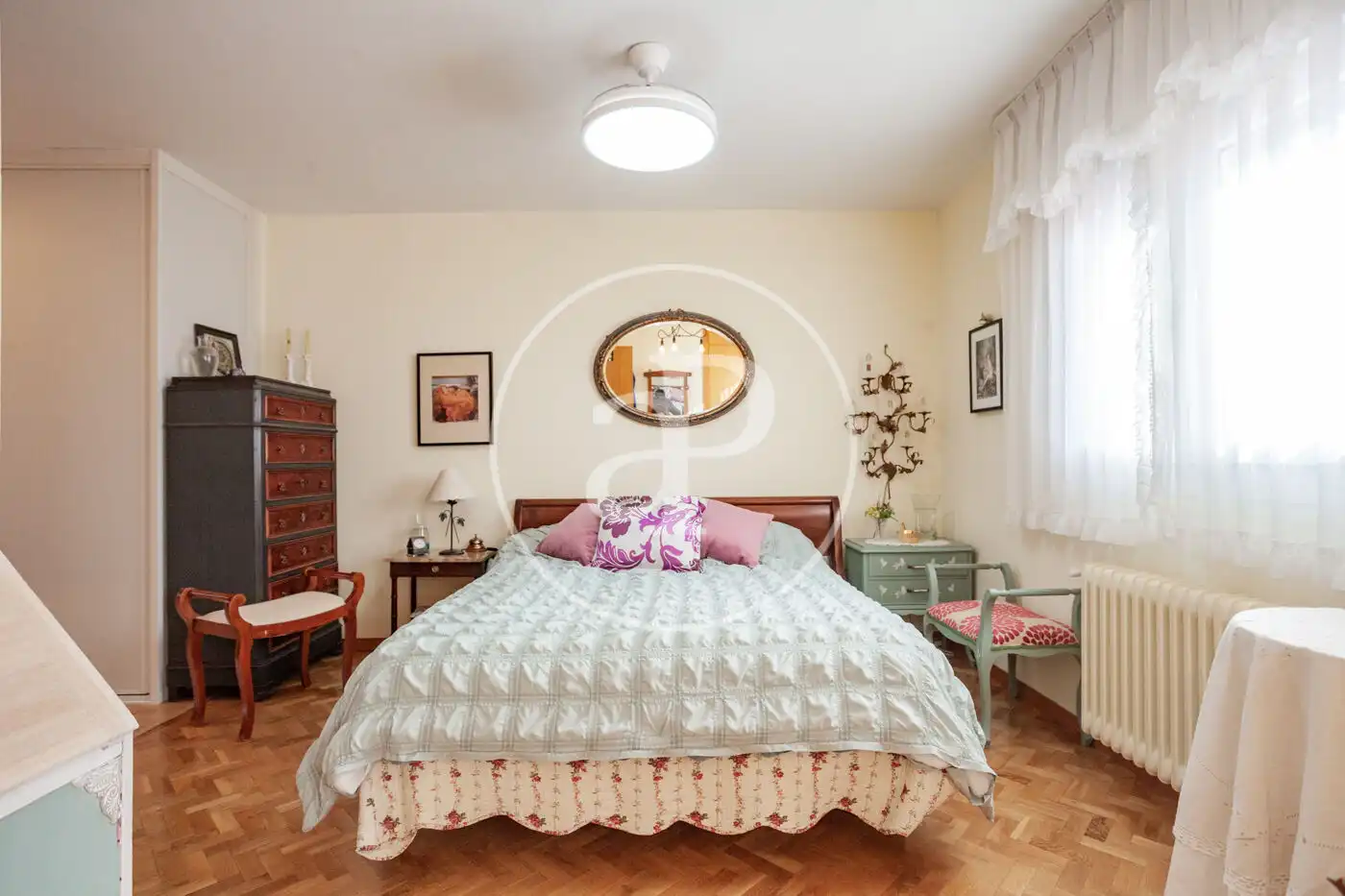 Bedroom of Detached homes for sale in Madrid  with Heating, Private garden and Terrace