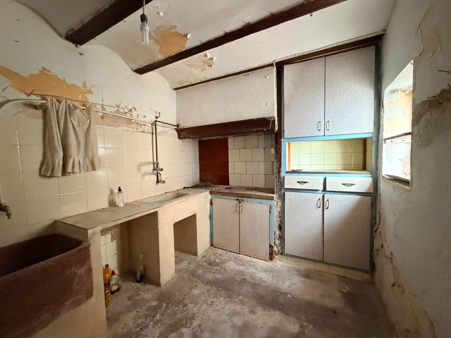 Cocina de Casa o chalet en venta en Enguera con Terraza