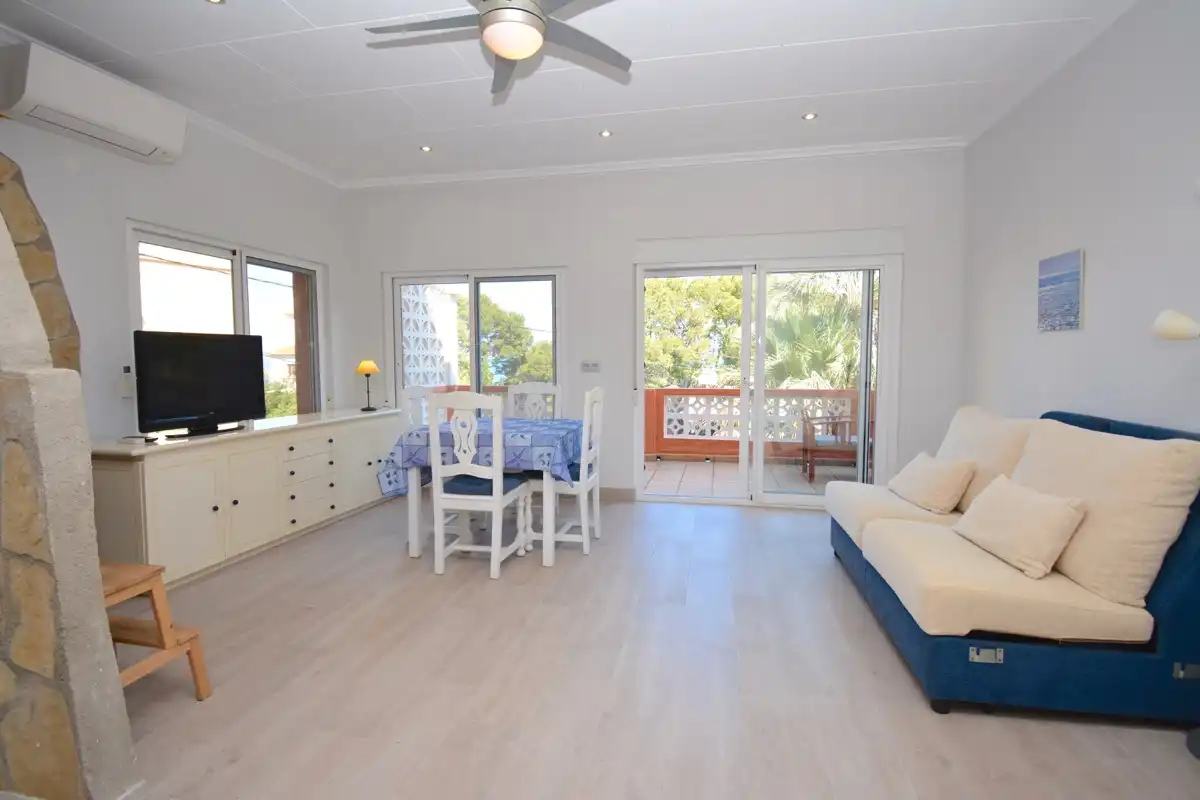 Living room of Attic for sale in Dénia  with Air Conditioner and Terrace