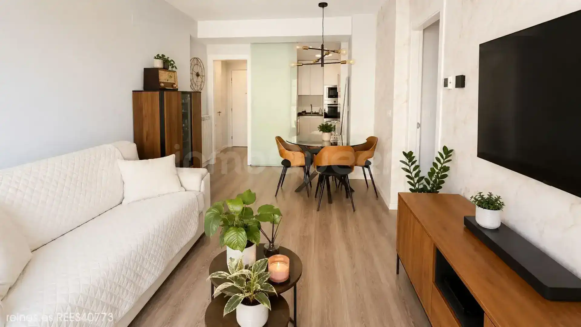 Sala de estar de Piso de alquiler en Zaragoza con Calefacción