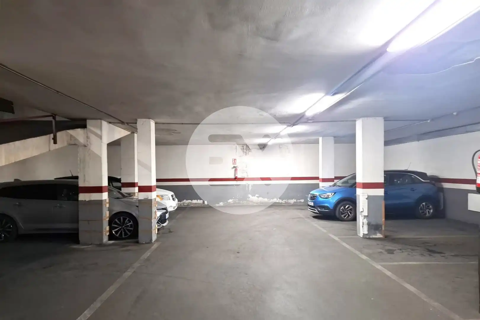 Parking of Flat for sale in Castelldefels  with Air Conditioner, Heating and Parquet flooring