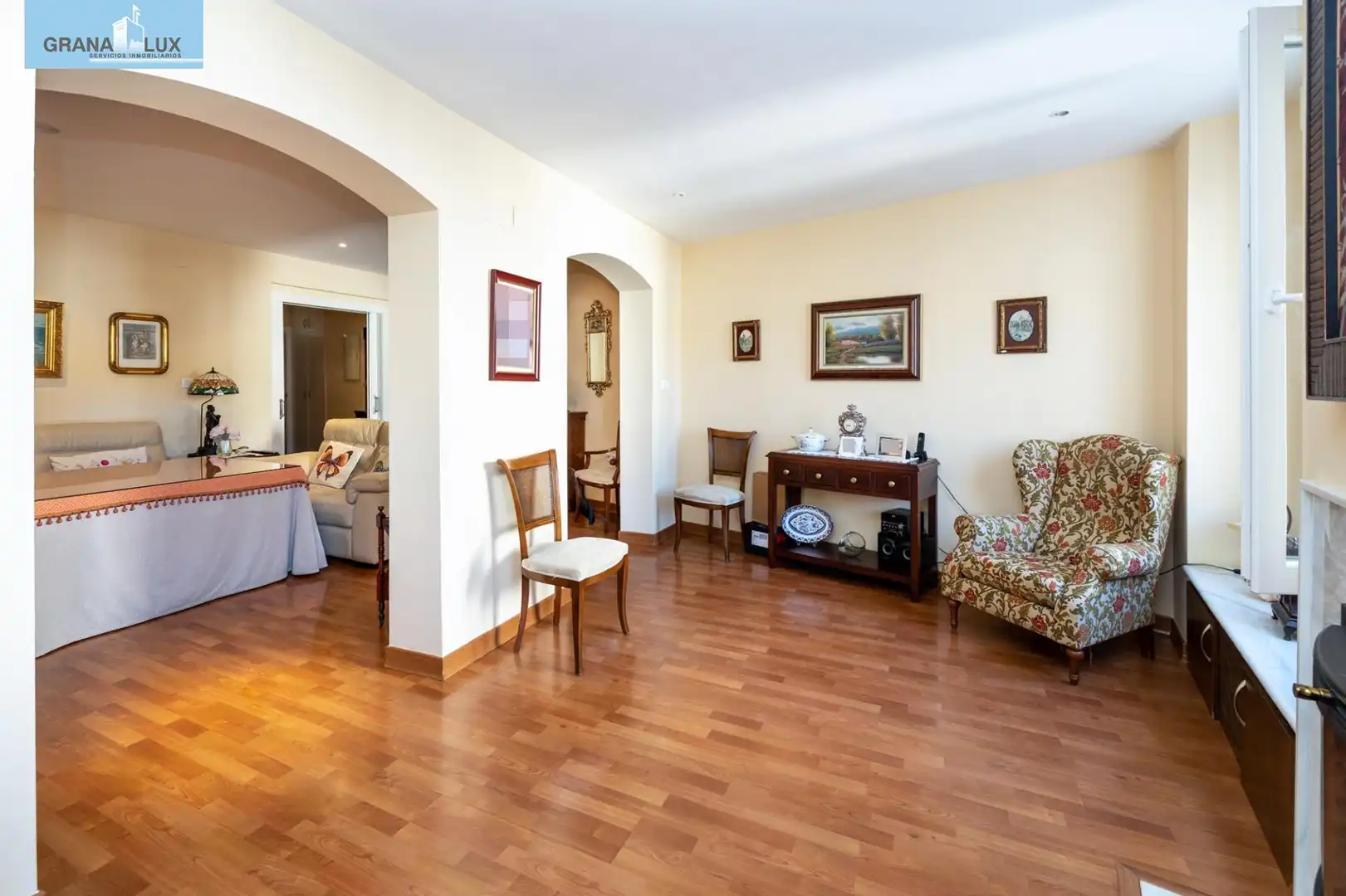 Sala d'estar de Casa adosada en venda en Loja amb Aire condicionat, Calefacció i Parquet