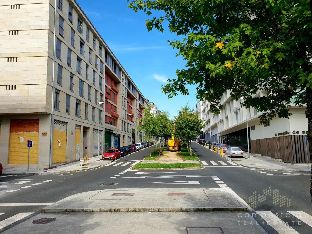 Außenansicht von Garage zur Miete in Santiago de Compostela 
