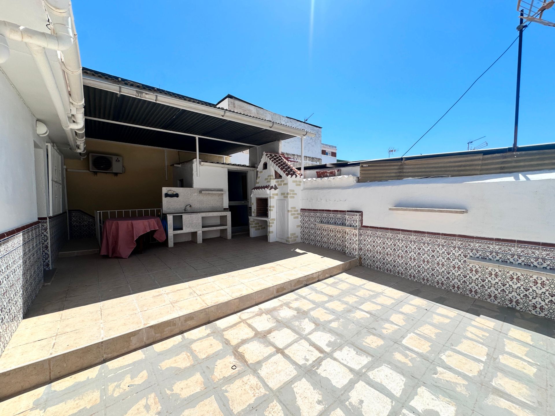 Exterior view of Single-family semi-detached for sale in Benalmádena  with Terrace and Furnished