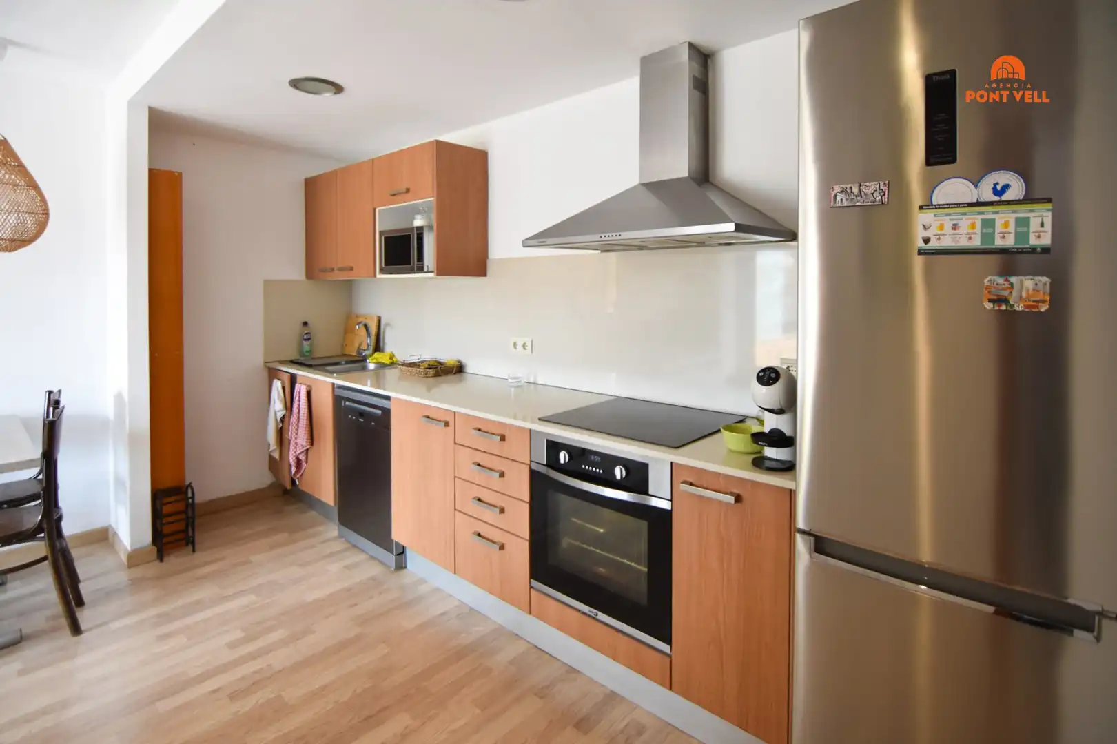 Kitchen of Flat for sale in Palafrugell  with Air Conditioner, Terrace and Furnished