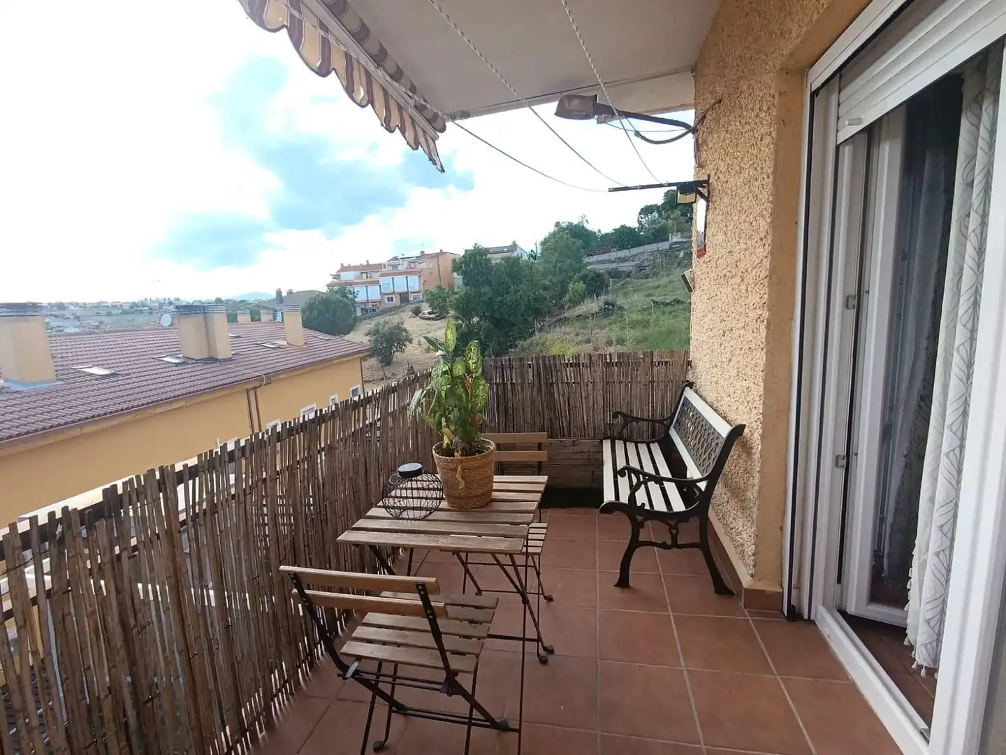 Terraza de Casa o chalet en venta en El Molar (Madrid) con Aire acondicionado, Calefacción y Jardín privado