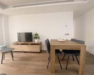 Dining room of Flat to rent in  Almería Capital  with Air Conditioner, Terrace and Balcony