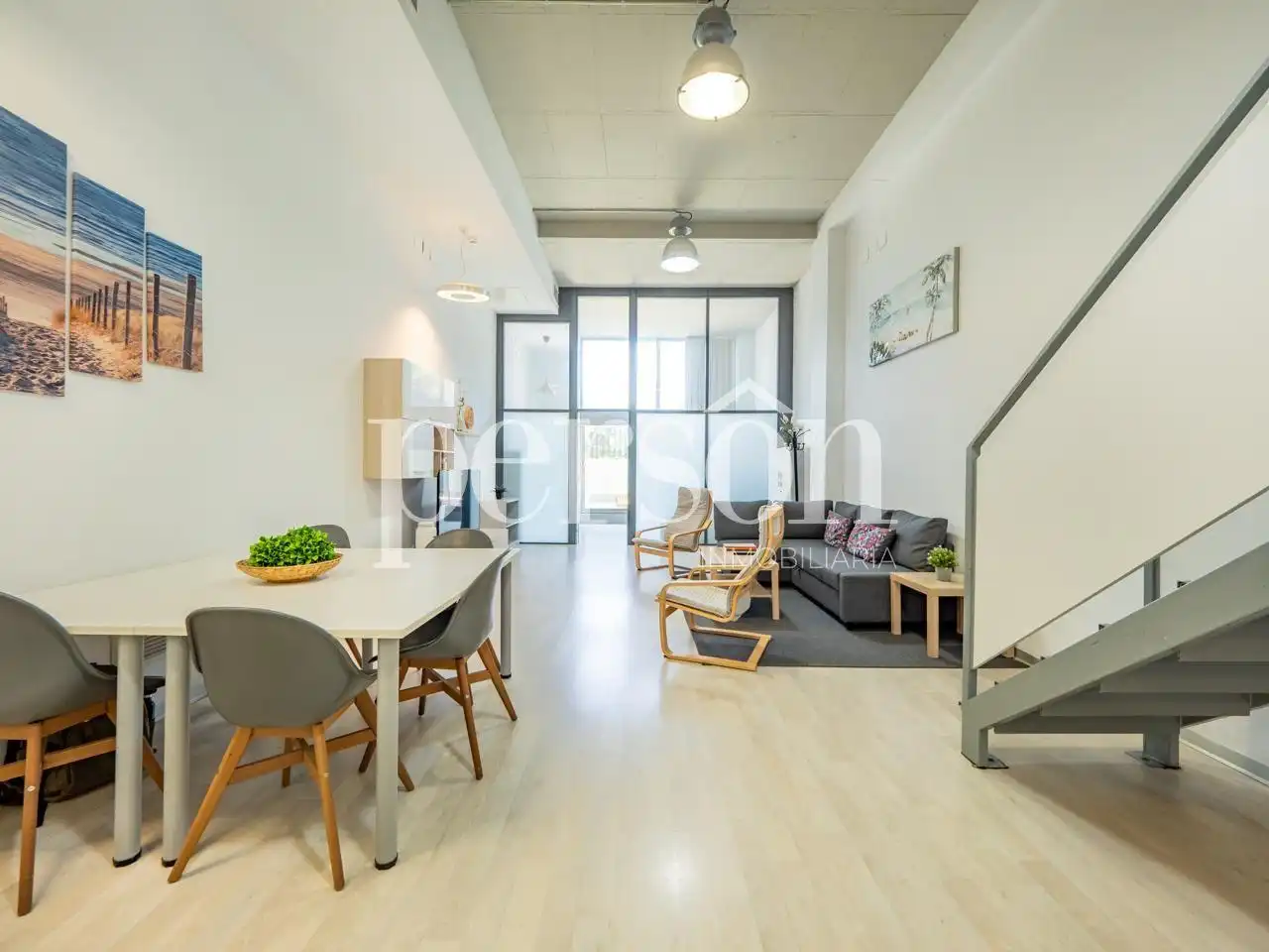 Vista exterior de Loft de lloguer en Valencia amb Aire condicionat, Calefacció i Terrassa
