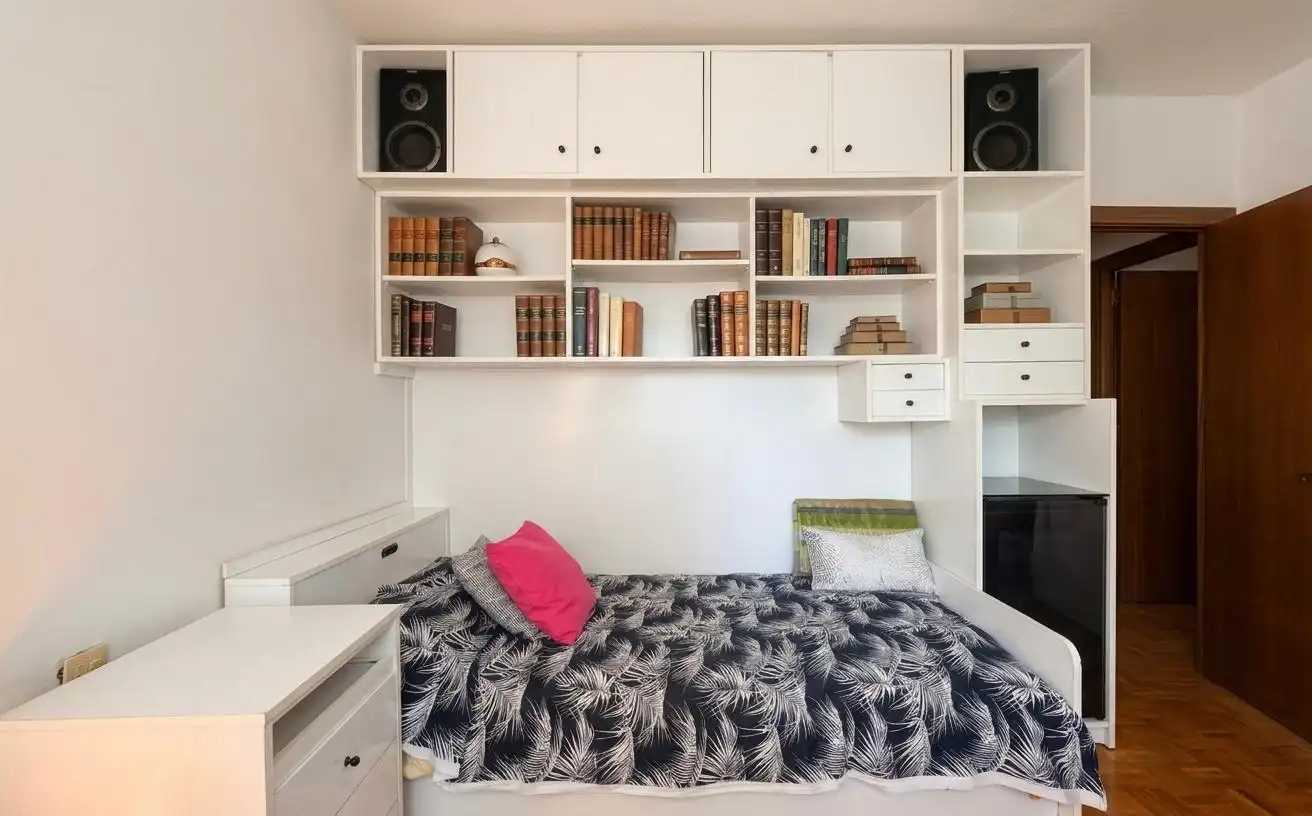 Bedroom of Flat for sale in Madrid  with Heating and Terrace