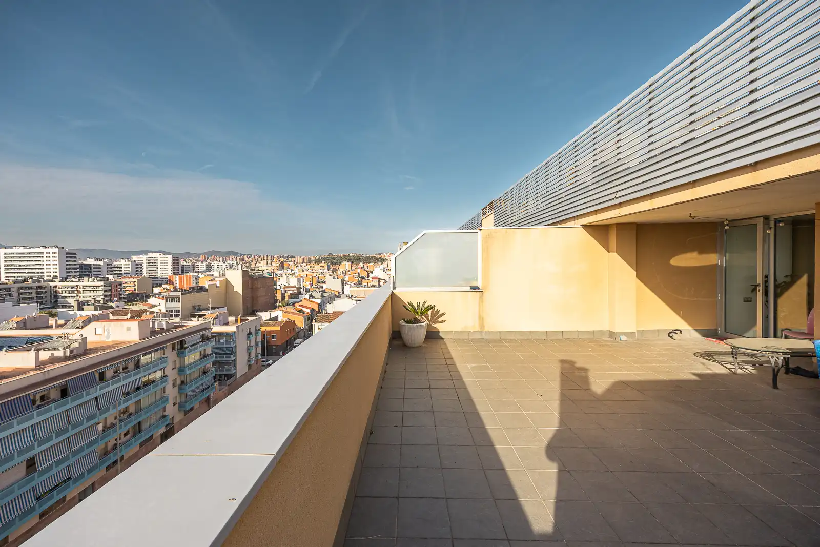 Terrassa de Àtic de lloguer en Badalona amb Aire condicionat, Calefacció i Parquet