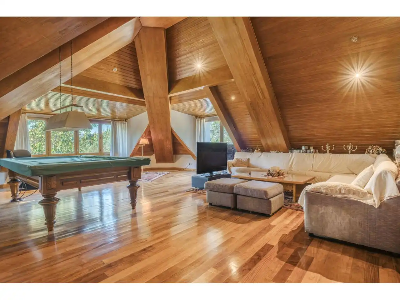 Sala de estar de Casa o chalet en venta en Matadepera con Calefacción, Jardín privado y Terraza