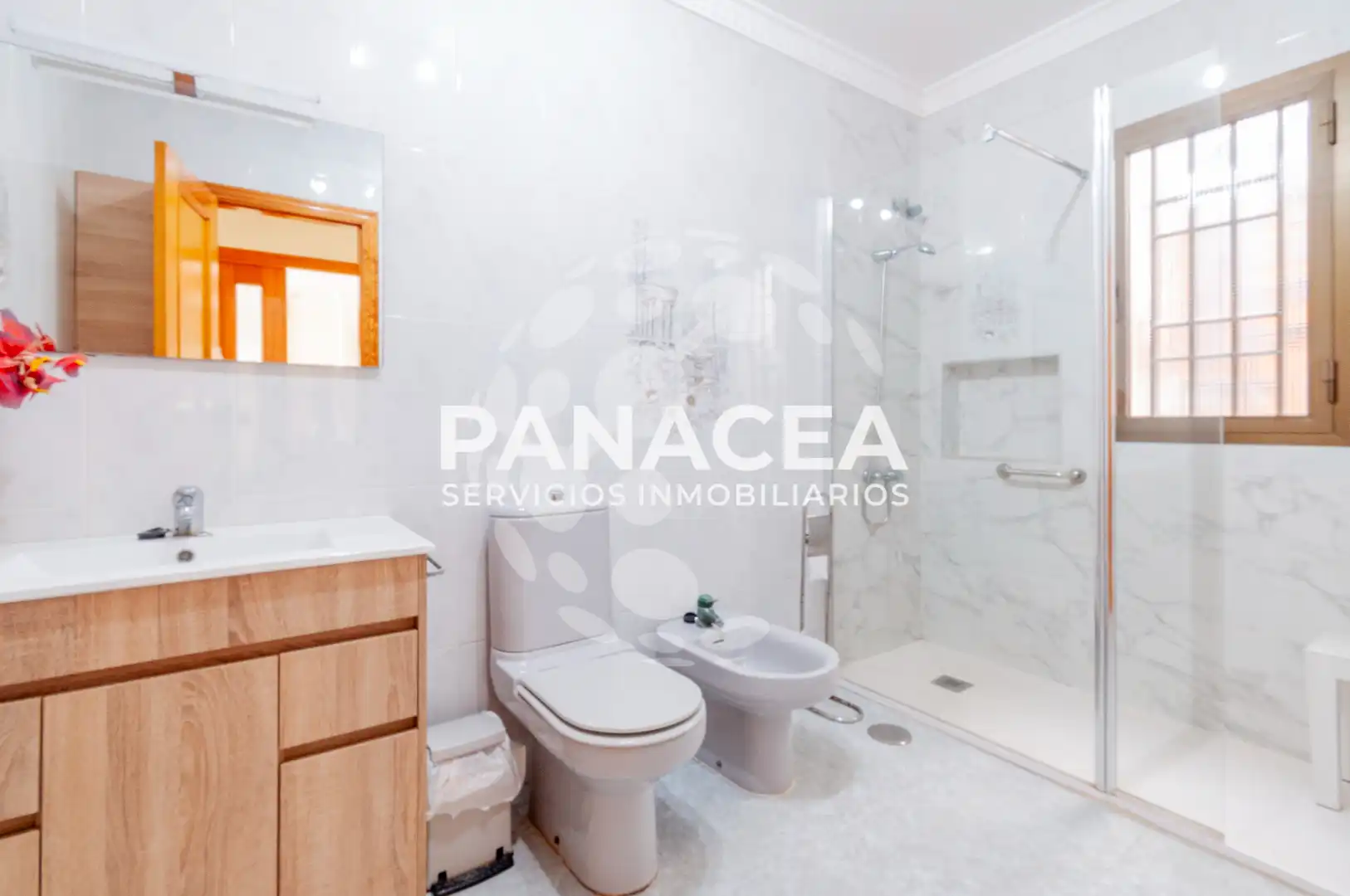 Baño de Casa o chalet en venta en Vícar con Terraza, Amueblado y Lavadora