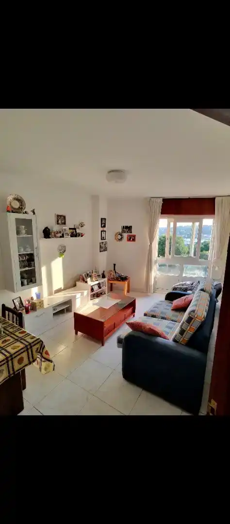 Sala d'estar de Pis en venda en A Pobra do Caramiñal