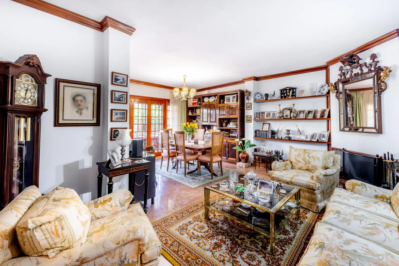 Living room of Houses for sale in Málaga  with Air Conditioner, Heating and Private garden
