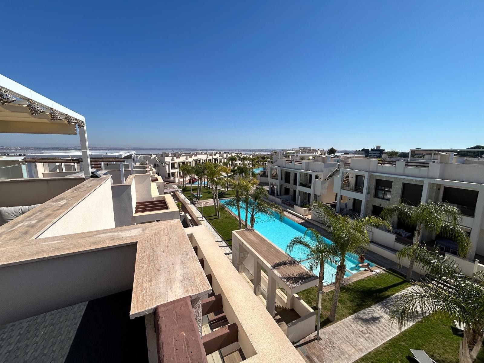 Exterior view of Attic for sale in Torrevieja  with Air Conditioner, Terrace and Storage room
