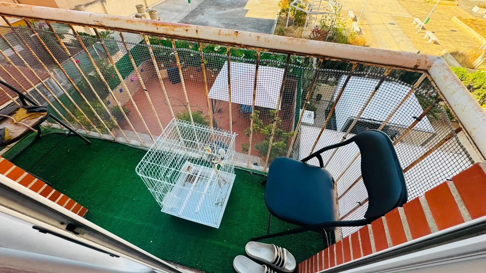 Terraza de Piso de alquiler en Valencia con Aire acondicionado, Calefacción y Jardín privado