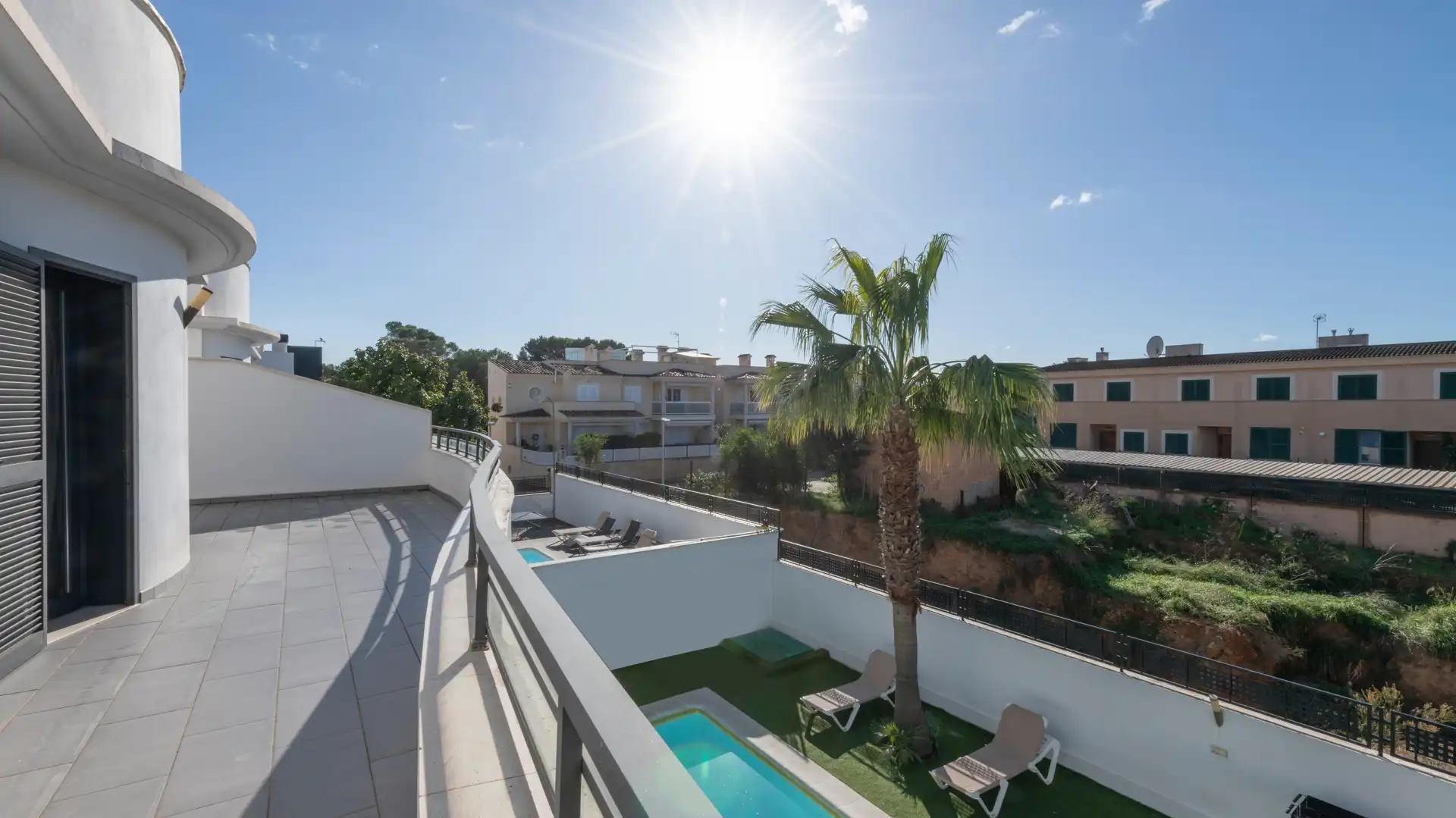 Piscina de Casa o xalet en venda en  Palma de Mallorca amb Aire condicionat, Calefacció i Terrassa