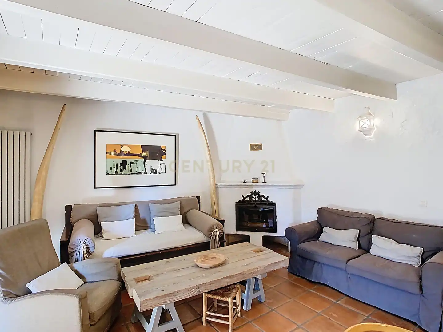Sala de estar de Casa o chalet en venta en La Taha con Jardín privado, Trastero y Piscina