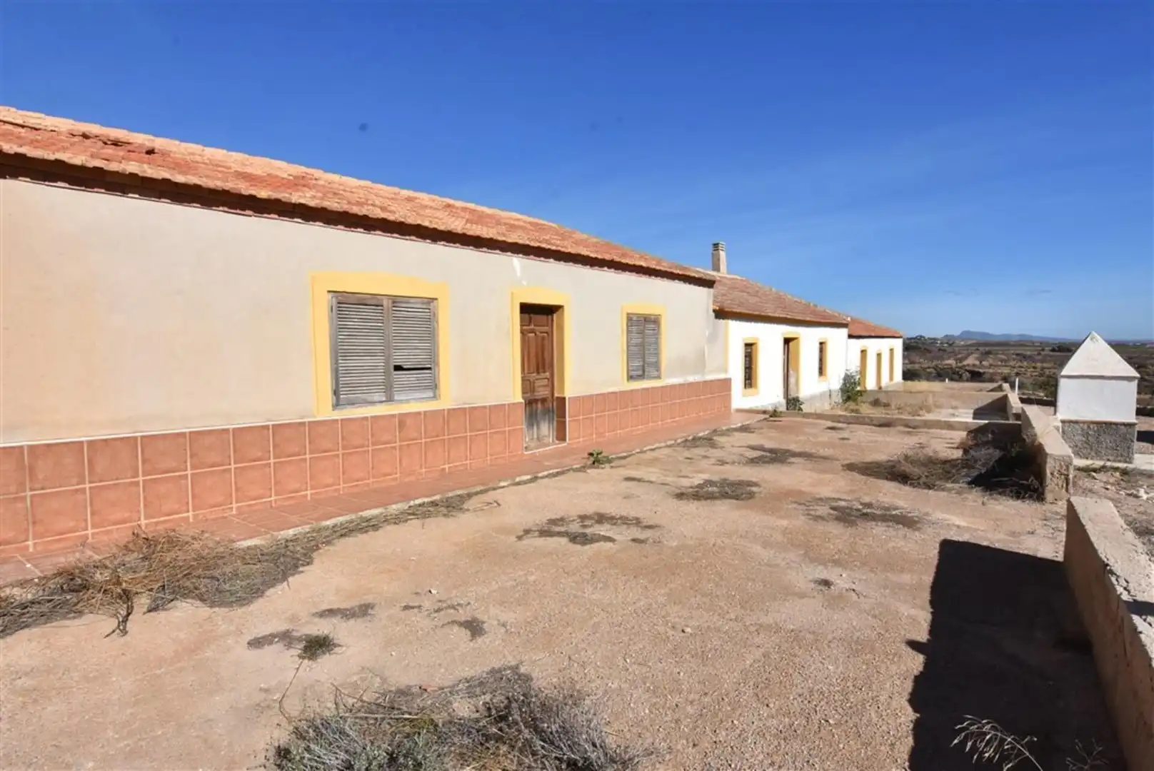 Vista exterior de Casa o xalet en venda en Fuente Álamo de Murcia amb Jardí privat i Terrassa