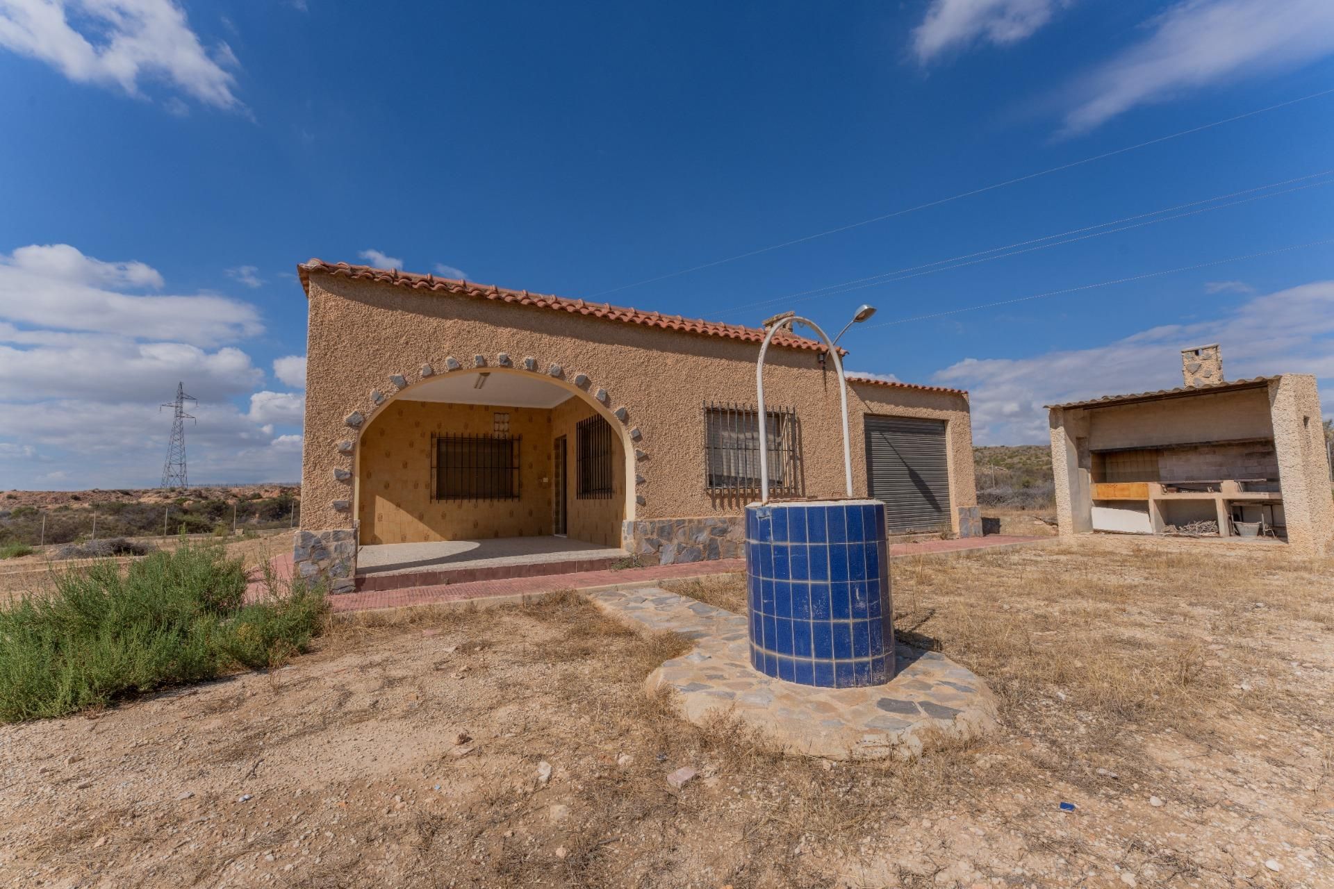 Vista exterior de Casa o xalet en venda en Elche / Elx amb Jardí privat i Piscina
