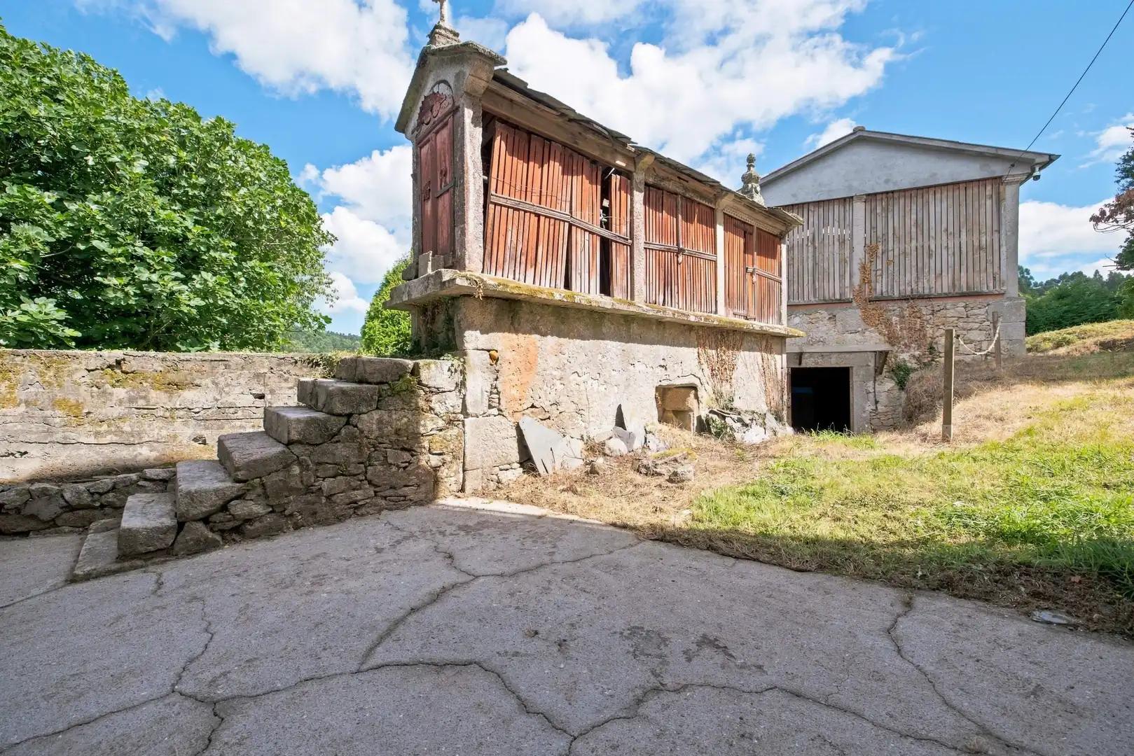 Vista exterior de Finca rústica en venta en Vilarmaior con Calefacción, Jardín privado y Terraza