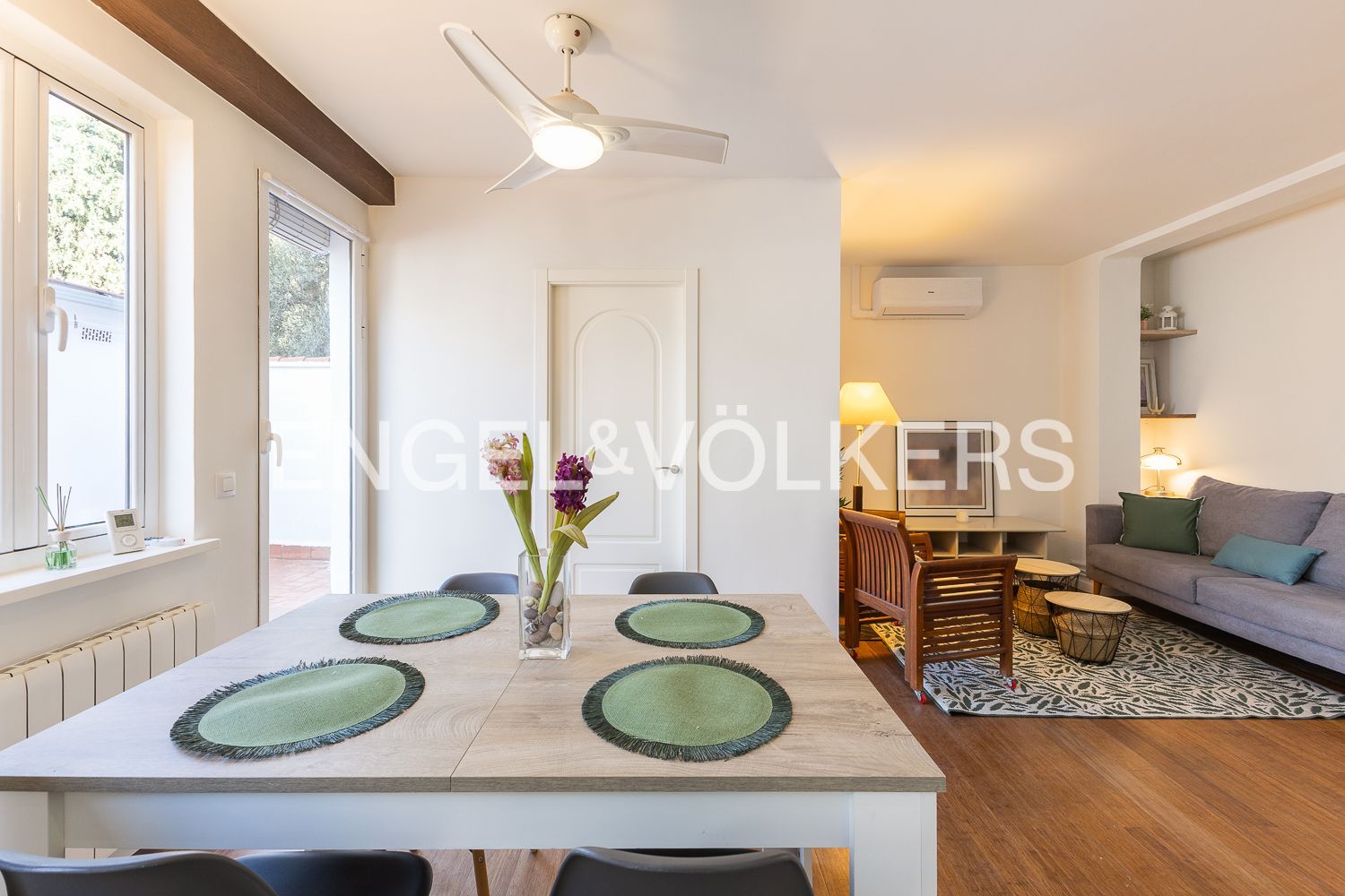 Außenansicht von Wohnungen miete in Moncada mit Klimaanlage, Heizung und Parkett