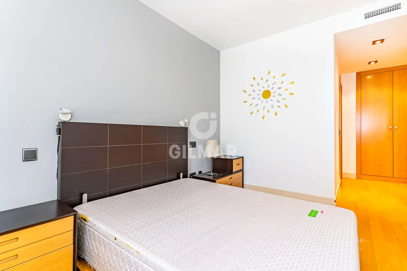 Bedroom of Flat for sale in Madrid  with Heating, Private garden and Storage room
